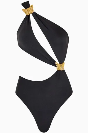 Cin Cin Orbit Butterfly Cut-out One-piece Swimsuit