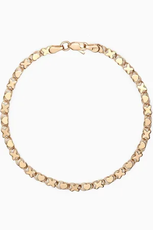 STONE AND STRAND Love and Kisses Bracelet in 10kt Gold