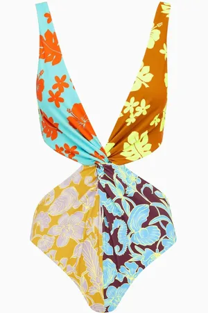 ALÉMAIS Poppy Twist Front One-piece Swimsuit