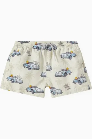 MC2 SAINT BARTH Graphic-print Swim Shorts