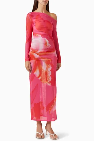 Cin Cin Rouge Floral-print Dress