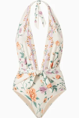 Agua by Agua Bendita One-piece Open-back Swimsuit