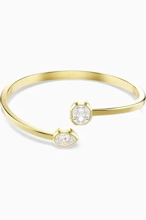 Swarovski Imber Mixed-cut Crystal Bangle in -tone Metal