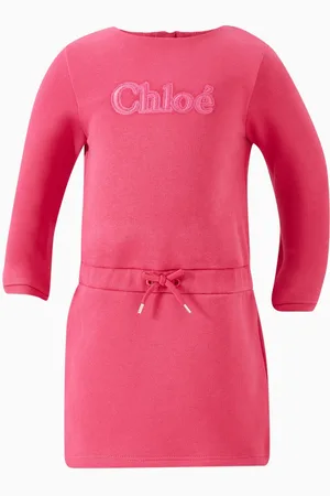 Chloé Sweatshirt Dress in Cotton-jersey