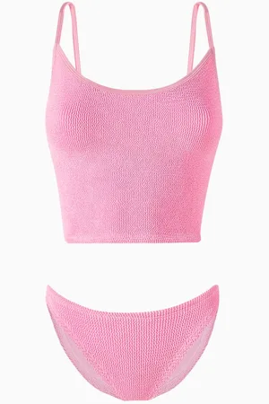 Hunza G Strap Bikini Set in Original Crinkle™