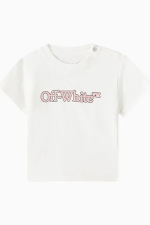 OFF-WHITE Bookish Graphic T-shirt in Cotton