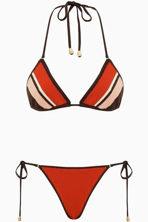 ZIMMERMANN Ascension Knit Triangle Bikini Set