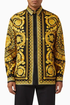 VERSACE Barocco Shirt in Silk