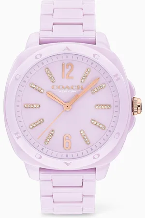 Coach Kitt Quartz Ceramic Bracelet Watch, 38mm