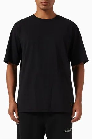 Wacko Maria Washed Logo T-shirt in Cotton