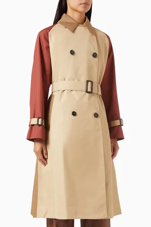 Max Mara Canasta Reversible Trench Coat in Cotton-blend