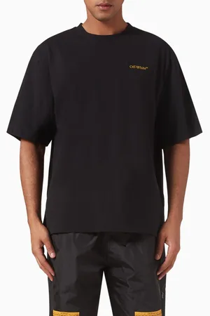 OFF-WHITE Tape Arrow Skate T-shirt in Cotton