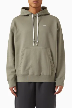Nike Solo Swoosh Hoodie in Fleece
