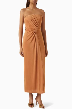 Significant Other Dakota Strapless Maxi Dress in Jersey
