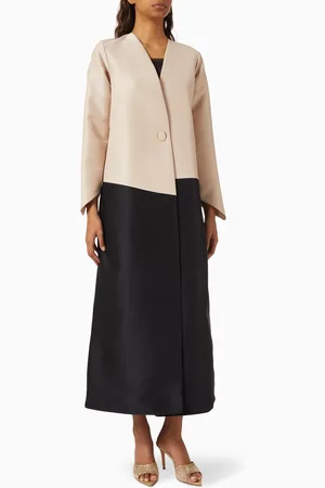 Serrb Two-tone Abaya