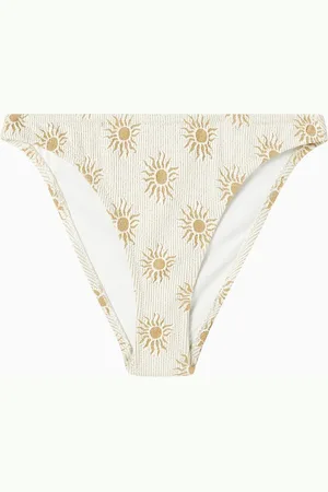 Solid Daniela Jacquard Bikini Briefs