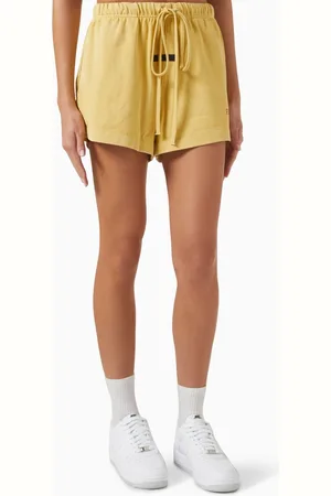 FEAR OF GOD Logo Running Shorts in Cotton-jersey