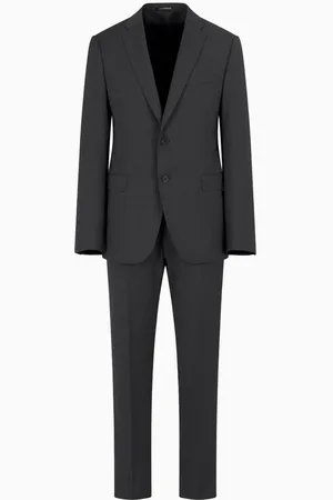 Emporio Armani Slim-fit Single-breasted Suit in Wool