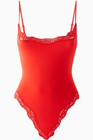 SKIMS Fits Everybody Lace Cami Bodysuit