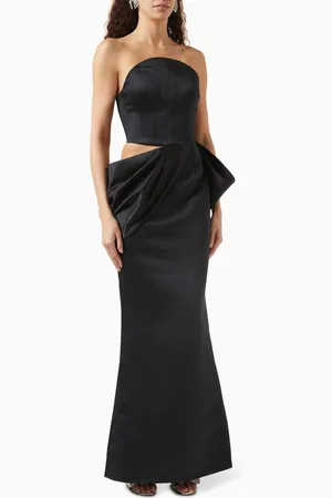 NAFSIKA SKOURTI Landslide Cut-out Gown