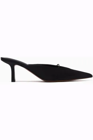 Neous Matar 65 Mules in Satin & Leather