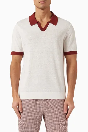 ONIA Johnny Polo Shirt in Linen