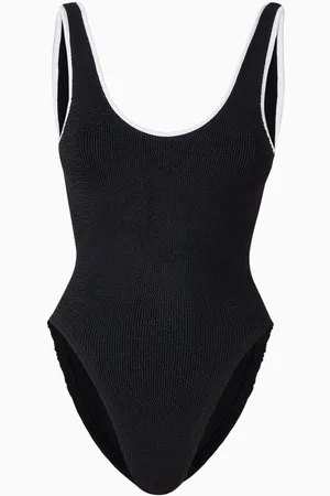 Hunza G Faye One-piece Swimsuit in Original Crinkle™