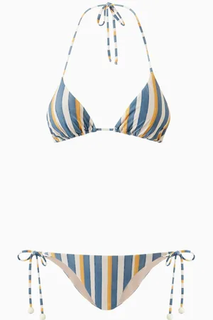 Adriana Degreas Golden Age Triangle Bikini Top