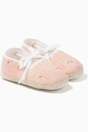 Tartine Et Chocolat Embroidered Espadrilles in Cotton-blend