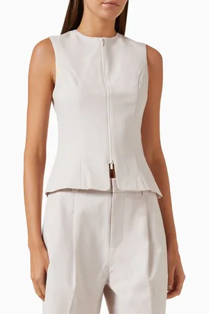 SIR Laredo Zip Top in Suiting Fabric