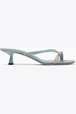 Jimmy Choo Ciela 45 Mule Sandals in Leather