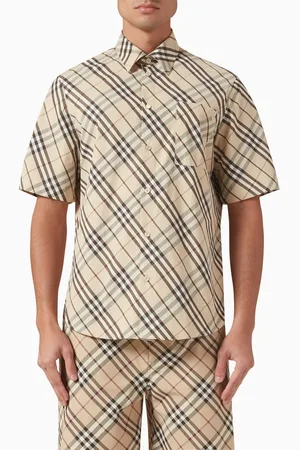 Burberry Check Short-sleeved Shirt