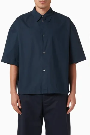 STUDIO NICHOLSON Sanko Boxy-fit Shirt in Cotton
