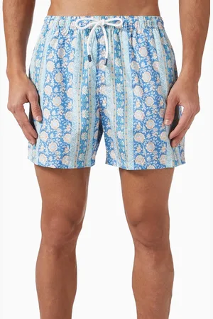 FEDELI Madeira Printed Swim Shorts
