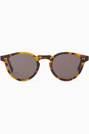Monokel Eyewear Forest Round Sunglasses in Bio-acetate