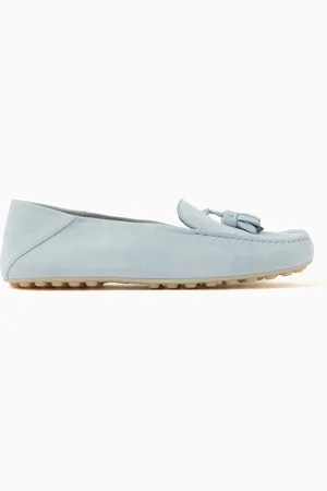 Loro Piana Dot Sole Loafers in Suede