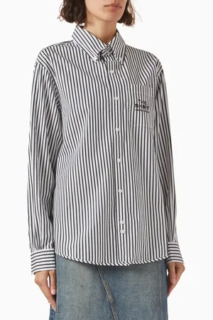 Marc Jacobs The Striped Shirt in Cotton