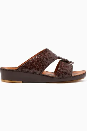 Private Collection Nutella- Karung Cinghia Trecce Sandals