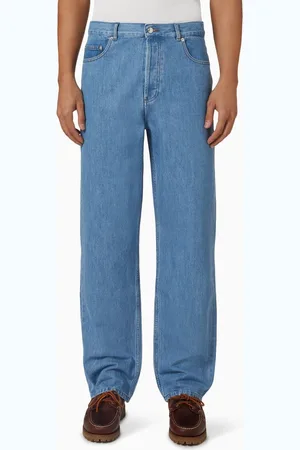 A.P.C. Fairfax Wide-leg Jeans in Denim