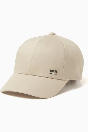 HUGO BOSS Zed Stripe Cap in Cotton-twill