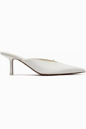 Neous Matar 65 Mules in Satin & Leather
