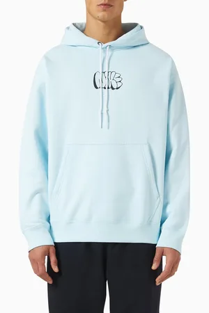 Nike Solo Swoosh Hoodie in Cotton Fleece