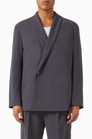 12 STOREEZ Relaxed-fit Kimono-style Blazer