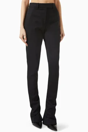 The Attico Flared Pants in Virgin Wool