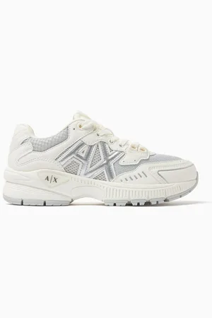 Armani Exchange Speed Sneakers in Faux Leather
