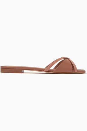 MALONE SOULIERS Penn Slides in Nappa Leather
