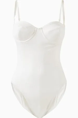 Norma Kamali Corset Mio Swimsuit in Nylon Lycra