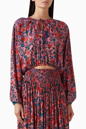 Natalie Martin Amelia Printed Top in Rayon