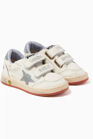 Golden Goose Ball Star Strap Sneakers in Leather