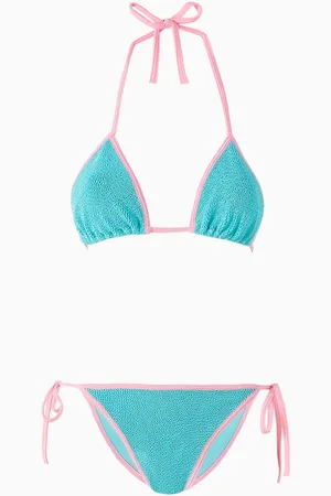 Hunza G Gina Bikini Set in Original Crinkle™